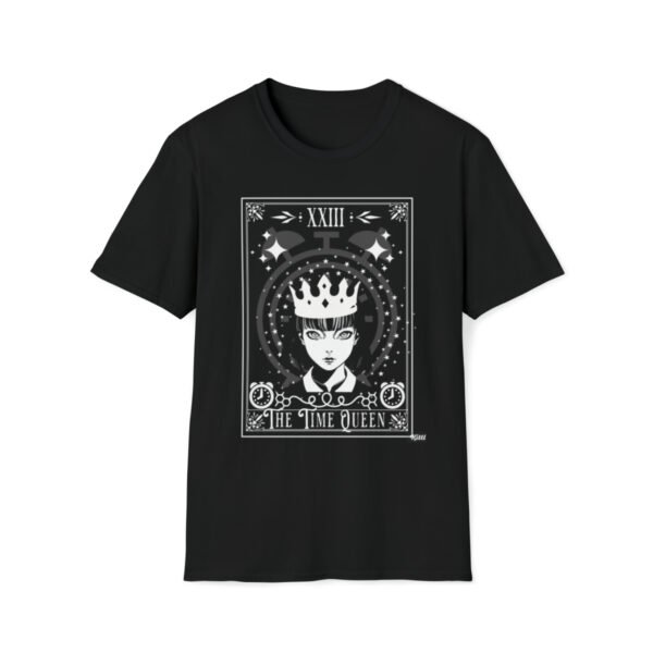 The Time Queen T-shirt black front